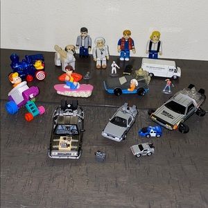 BTTF Back To The Future Toy Lot Cars McDonald +